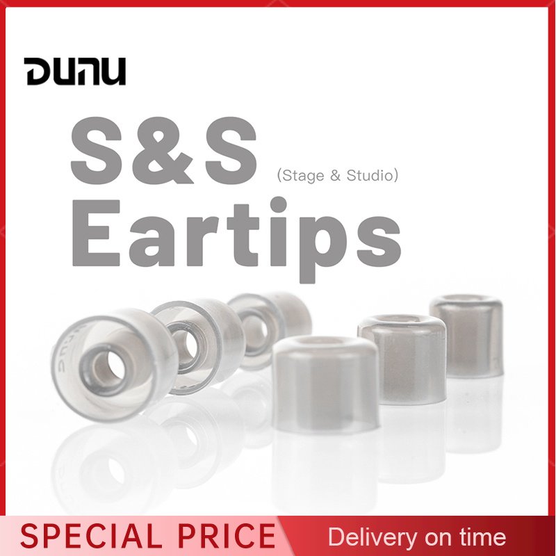 Earphone Foam Tip - DUNU S&S（Stage&Studio）Silicone Eartips / L/M/S/ (3pairs)