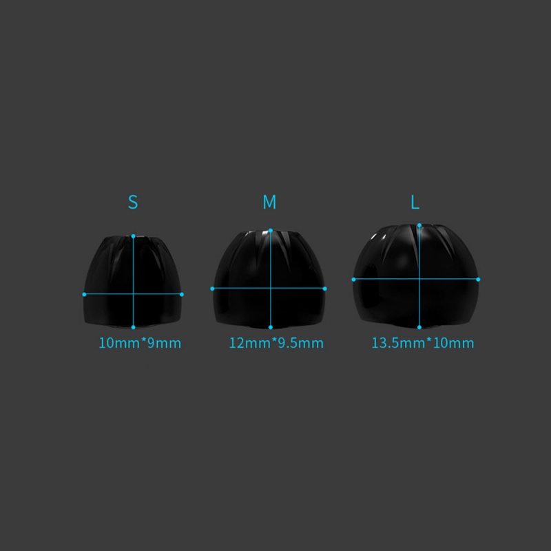 3Pairs In-Ear Earcaps For KZ E - Earphone Foam Tip ulasan dan harga